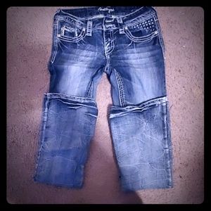 Junior amethyst Jean's size 5